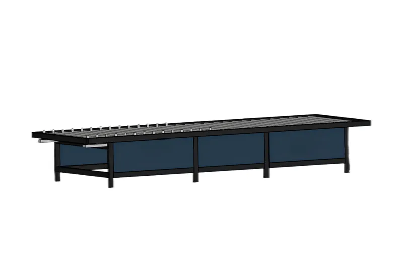Plate conveying platform