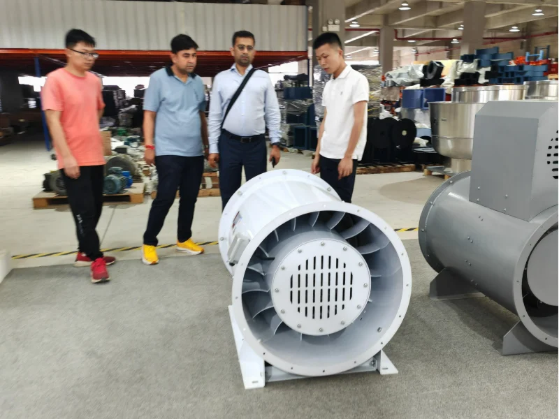Axial flow fan process analysis