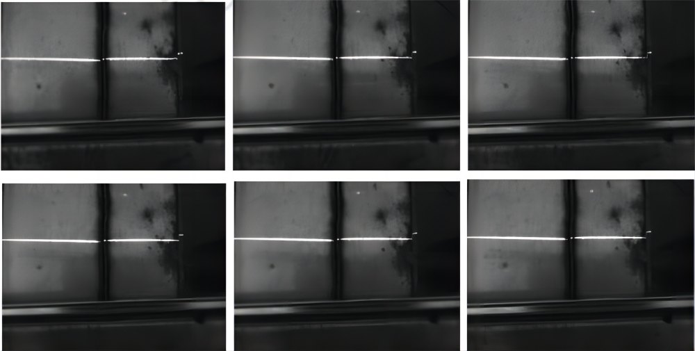 Centrifugal fan housing welding camera finds the weld position