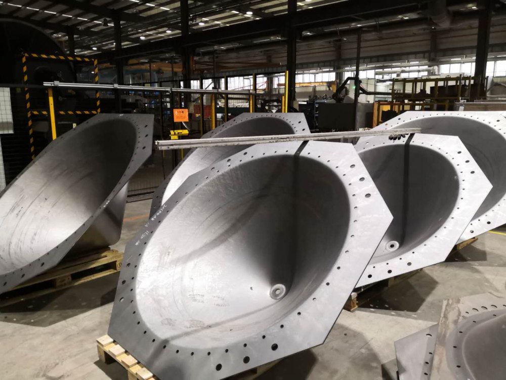 Large cone product parts