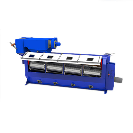 Servo Four-Roller Rounding Machine is used in grain machinery
