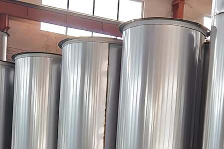 Stainless steel air duct for Servo Four-Roller Rounding Machine