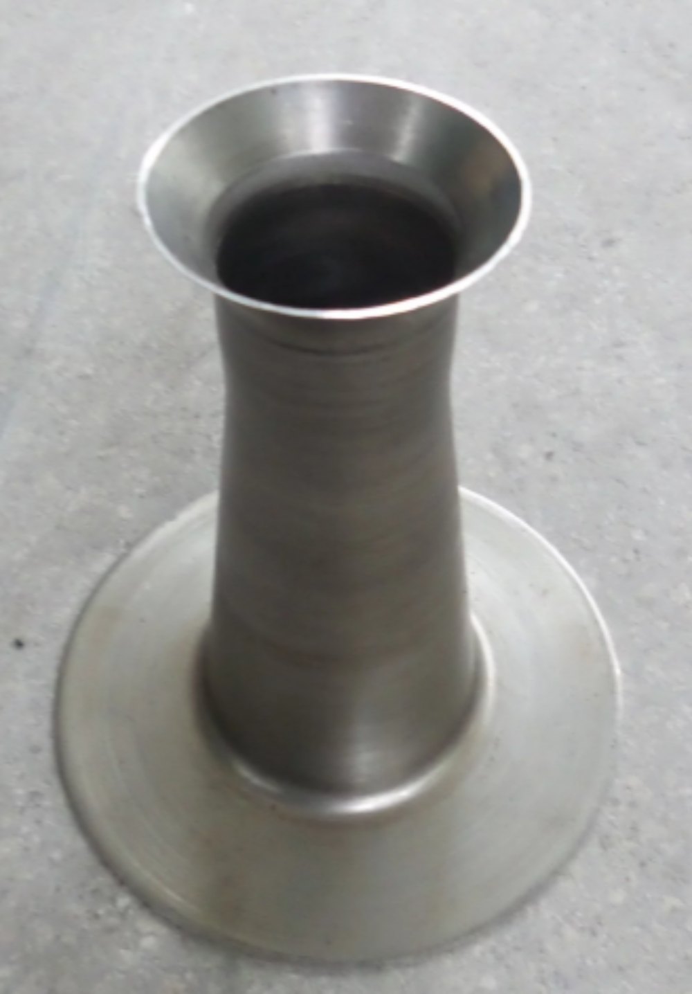 Details of CNC spinning for venturi