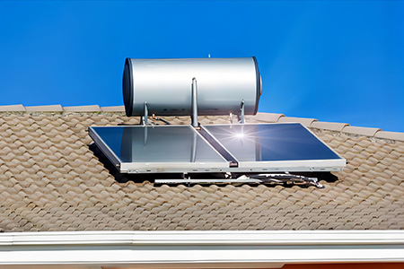 Double-Roller Rounding Machine Using Solar Water Heater