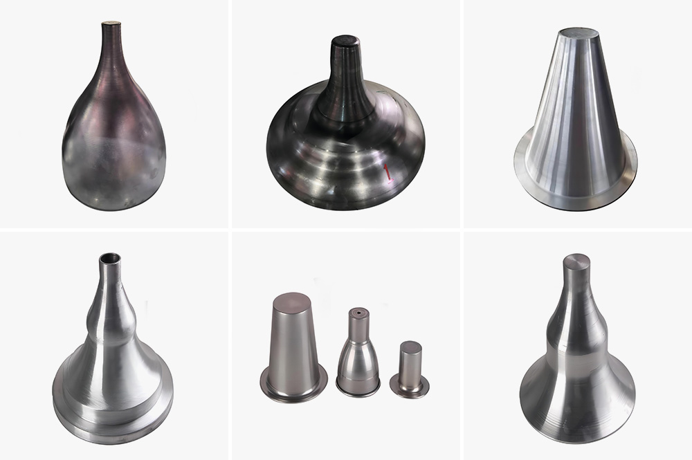 Metal spinning lighting shell accessories sample
