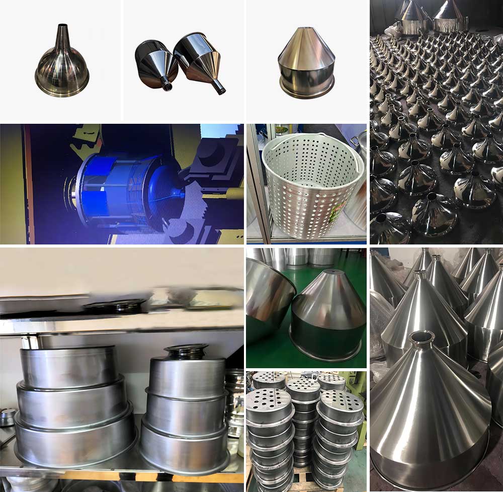 Metal Spinning For Different Cookware Metal Accessories