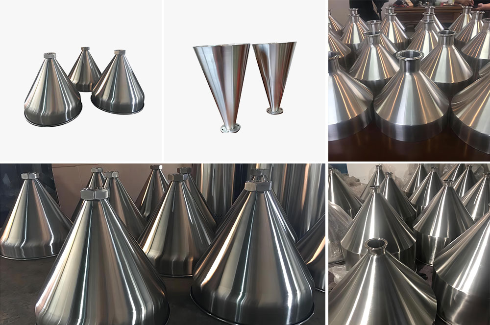 Metal Spinning For Hoppers for the Medical Industry