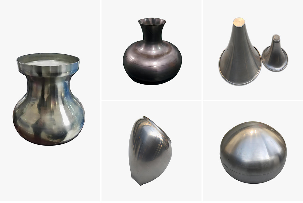 Metal Spinning For Stainless Steel Vases and Trumpets