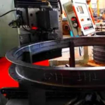 Axial fan duct punching