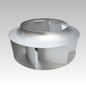 Backward curved centrifugal fan impeller