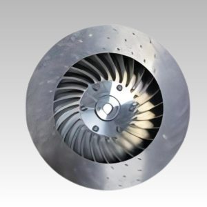 Boiler induced draft fan impeller