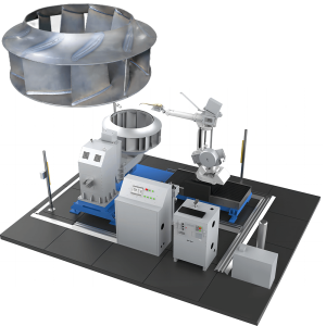 Welding Robot for industal fans impeiller