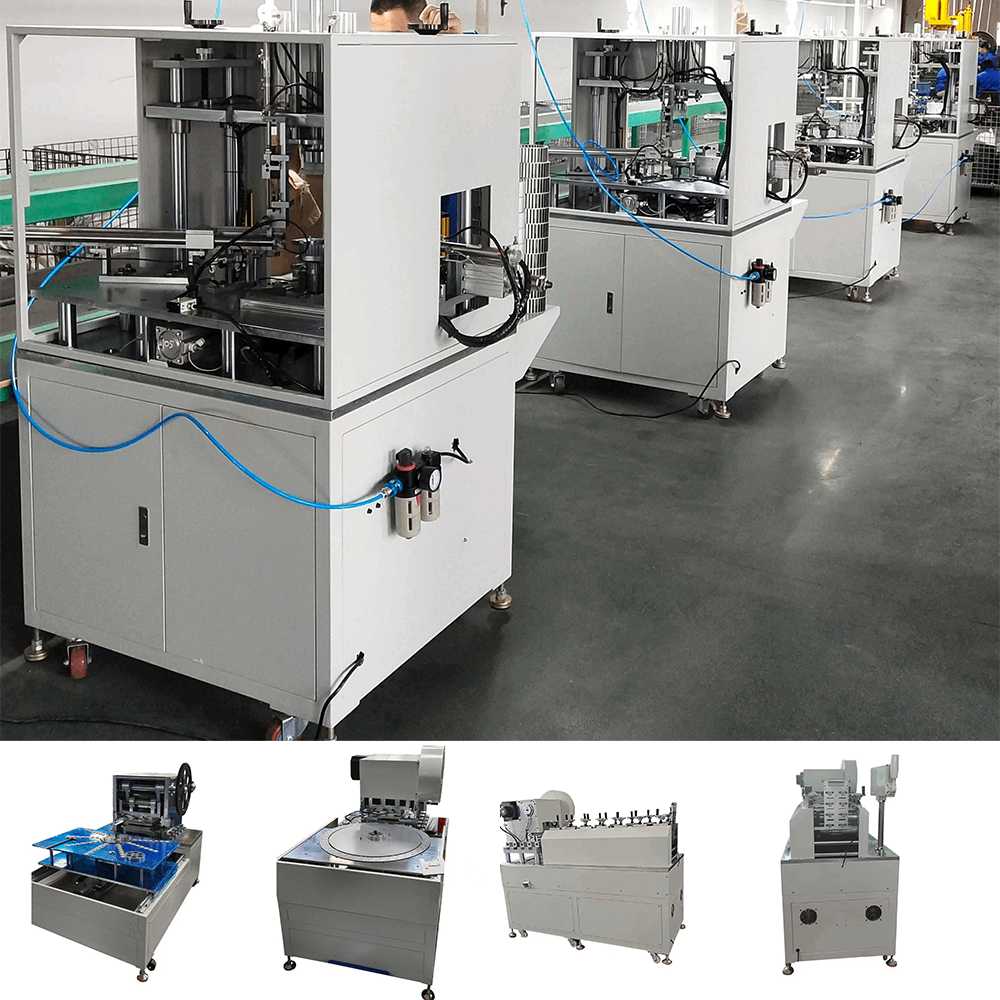 Multi-wing impeller forming production line