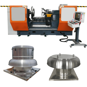 Metal Spinning Machine For Roof Fans