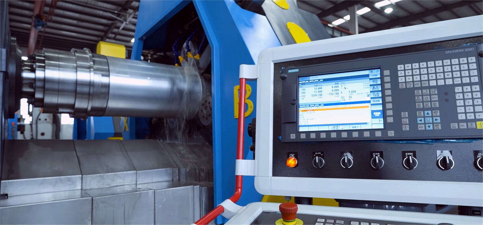 multi-roller powerful spun metal 