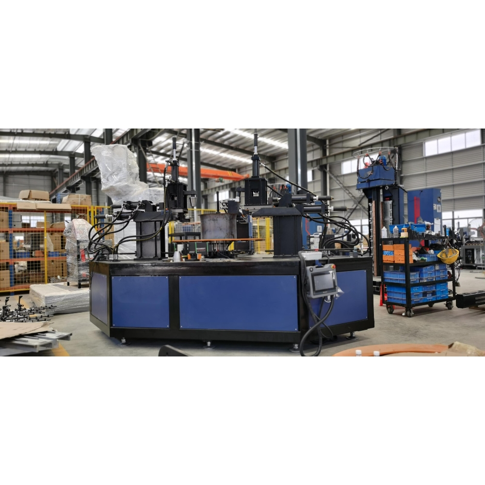 Customized upper PLC flanging machine